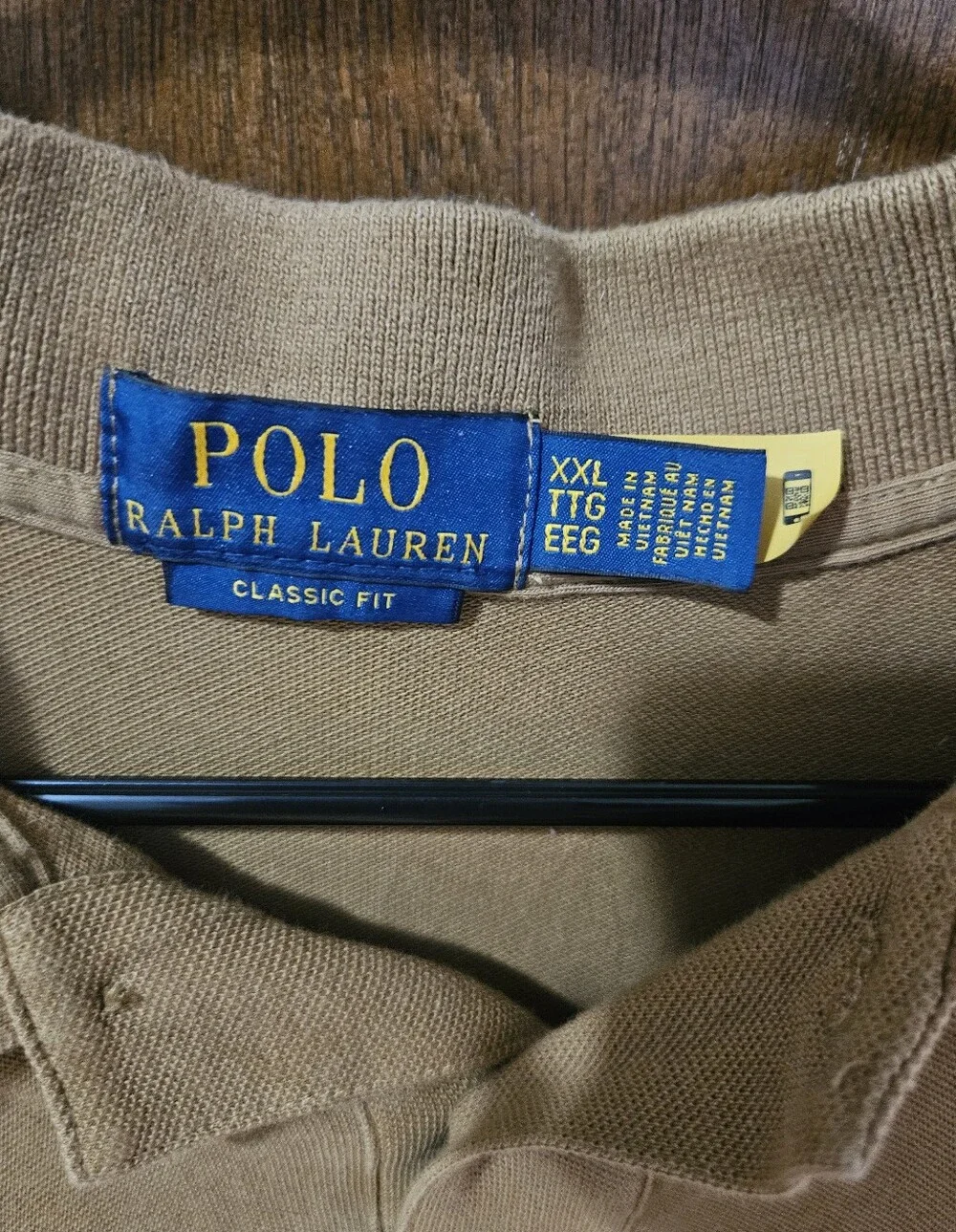 Polo Ralph Lauren Classic Fit Brown Polo Short Sleeve Shirt Size XXL